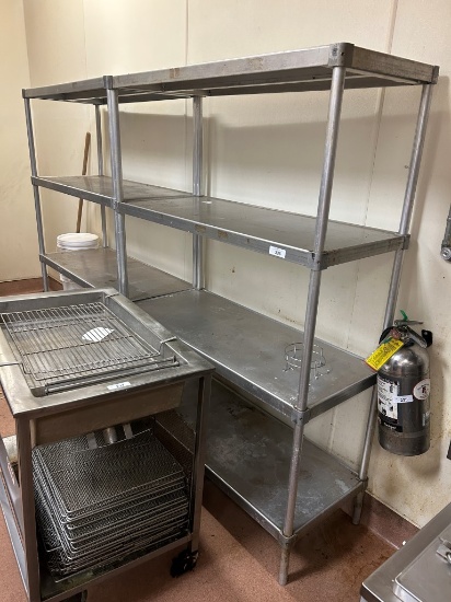 4ft Aluminum Cooler Racks