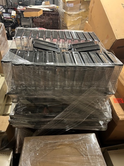 Pallet Of Gravity Style Bulk Bins