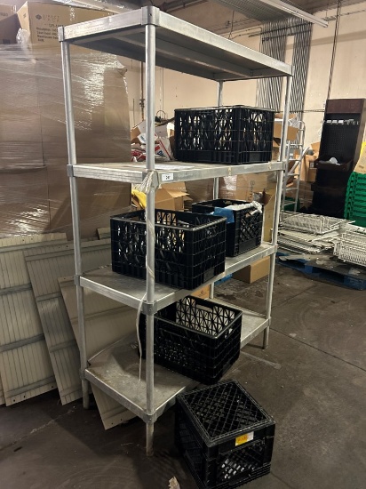 4ft Aluminum Cooler Rack