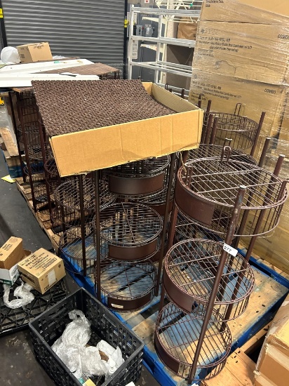 Pallets Of Round Wire Merchandisers
