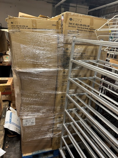 Pallet Of Direct Pack 16oz BottleBox Containers And Veggie Tray Sets