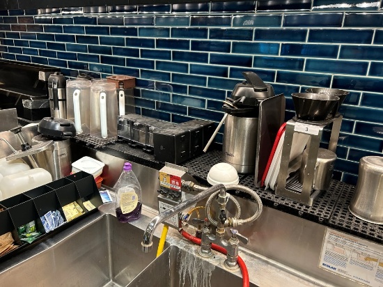 All Coffee Smallware Left In Coffee Kiosk