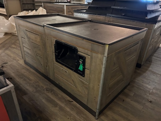 72in x 36in x 36in Dry Produce Merchandiser