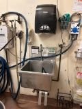 Knee-Operated Hand Sink