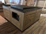 72in x 72in x 36in Dry Produce Merchandiser