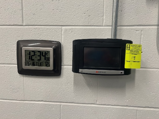 Kronos Time Management System And Wall Clock