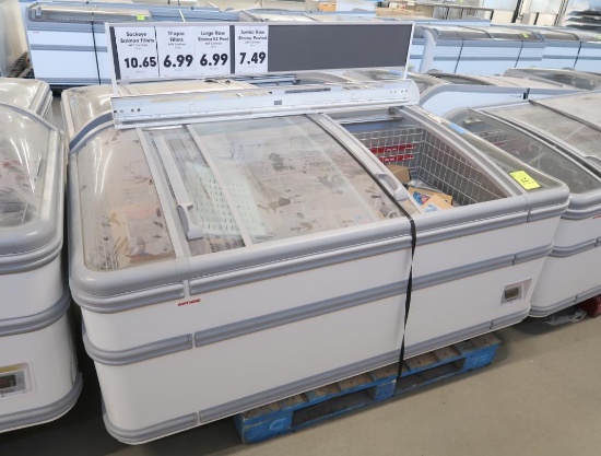AHT self-contained freezer merchandiser, single-sided