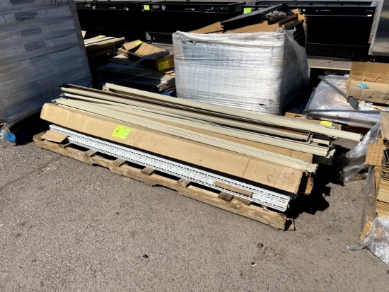 Pallet of Uprights and Covers