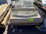 Pallet of Upright Extensions and Back Board