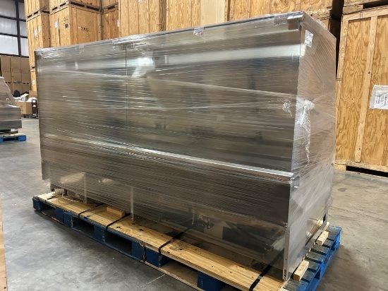 16ft Run Of New 2021 Hill Phoenix Semi Self-Contained Service Cases