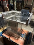 New Advance Tabco Stainless Steel Single Basin Sink