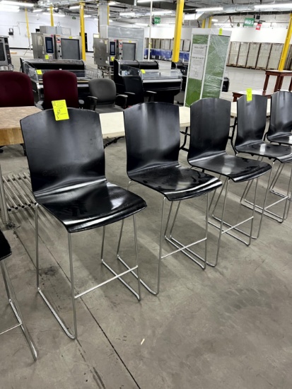 Black Bar Height Chairs