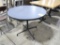 round cafe table w/ laminate top