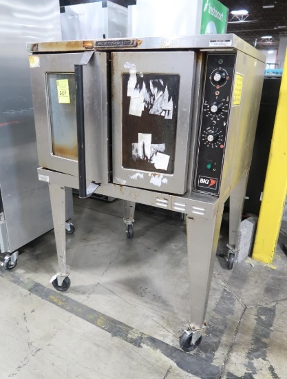 BKI electric convection oven, on stand