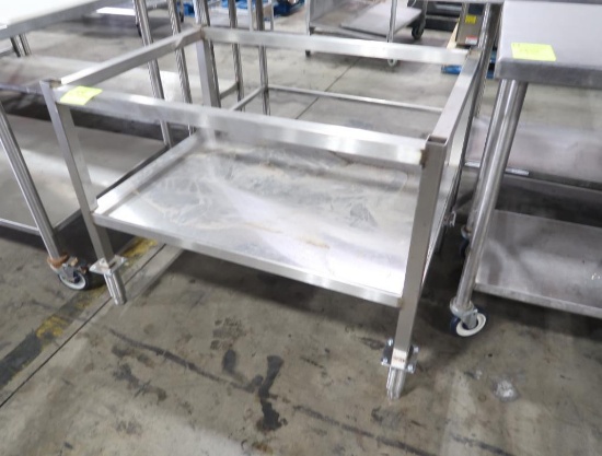 stainless table, no top