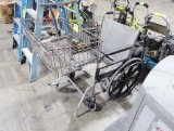Care Chair wheelchair w/ shopping basket