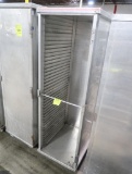aluminum transport cabinet, missing door
