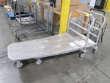 aluminum low flat carts