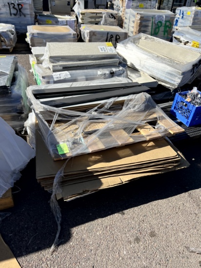 Pallet of Misc. Shelving Parts