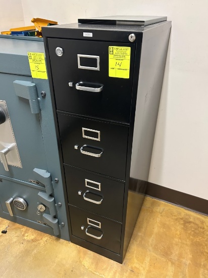 HON 4-Drawer File Cabinet