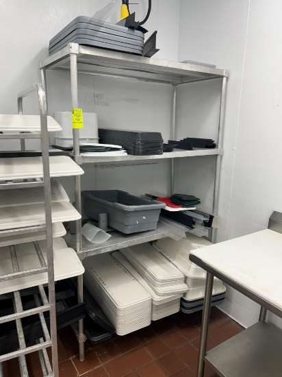 4ft Aluminum Cooler Rack W/ Contents