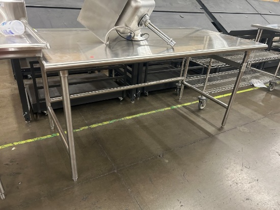 6ft Stainless Steel Table