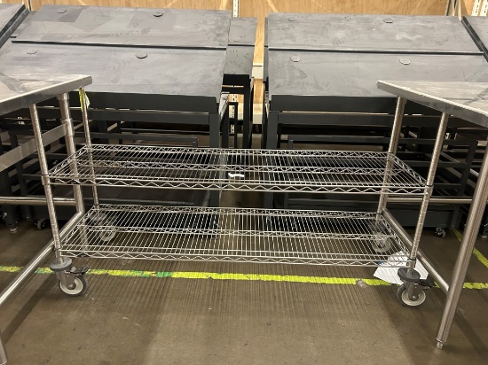 5ft Low Metro Rack On Casters
