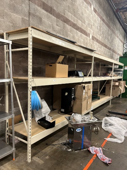 3 Sections Of Wide Span Racking