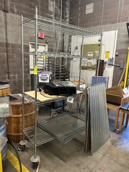 4ft Metro Rack On Casters