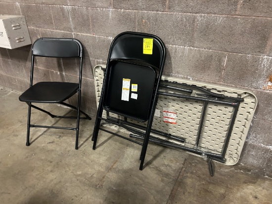 Folding Table W/ 2 Chairs