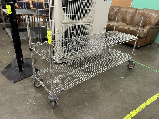 5ft Low Metro Rack On Casters