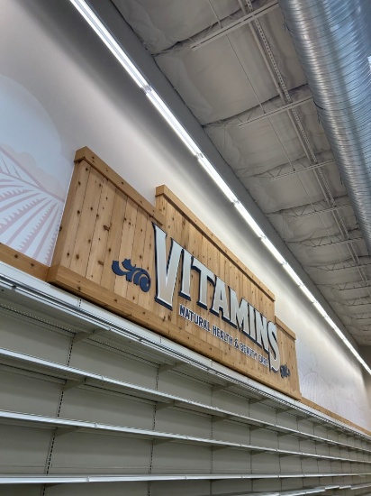 Vitamins Signage