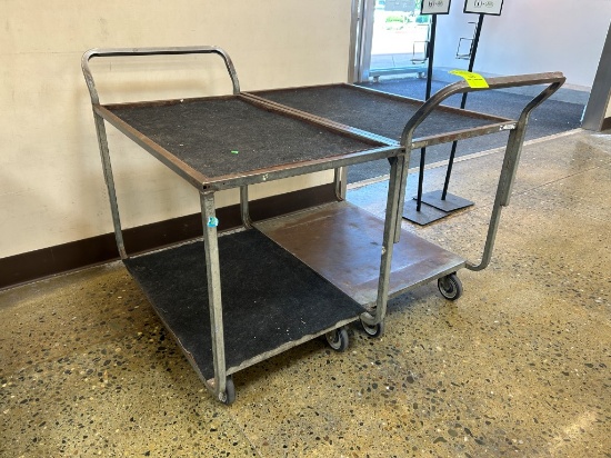 Two-Tier Flat Carts