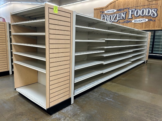 20ft Of Lozier Gondola Shelving