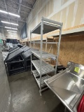 Cambro Plastic Shelving Unit