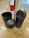 Rubbermaid Torpedo Trash Cans