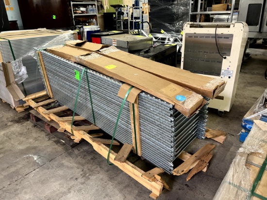 Pallet of Metal Uprights
