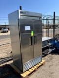 True Stainless Refrigerator