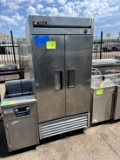 True Stainless Refrigerator