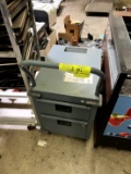 Two Drawer Portable Cabinet