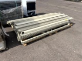 Three Sections of Pallet Racking