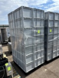Pallet of Plastic Totes
