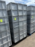 Pallet of Plastic Totes