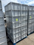 Pallet of Plastic Totes