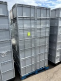 Pallet of Plastic Totes