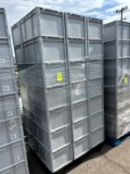 Pallet of Plastic Totes