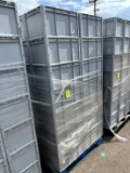 Pallet of Plastic Totes