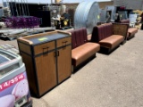 Large Group of Booth Seating and Millwork