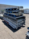 Ten Sections of Pallet Racking
