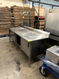 8ft Stainless Table